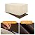 HDCAXKJ Patio Furniture Covers Waterproof Outdoor Chaise Lounge Cover Heavy Duty Lounge Chair Cover with Zipper Weatherproof Patio Pool Chairs Sofa Protector (80"L x 33"W x 35"H, Beige & Brown)