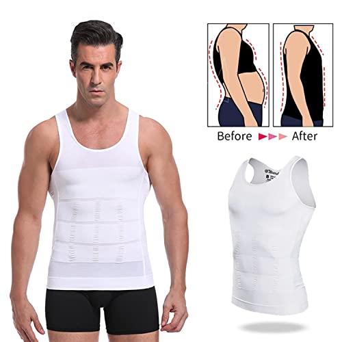 Wearslim® Men’s Slimming Body Shaper Vest Shirt | Abs Abdomen Slim Stretchable Tummy Tucker Vest - Image 7
