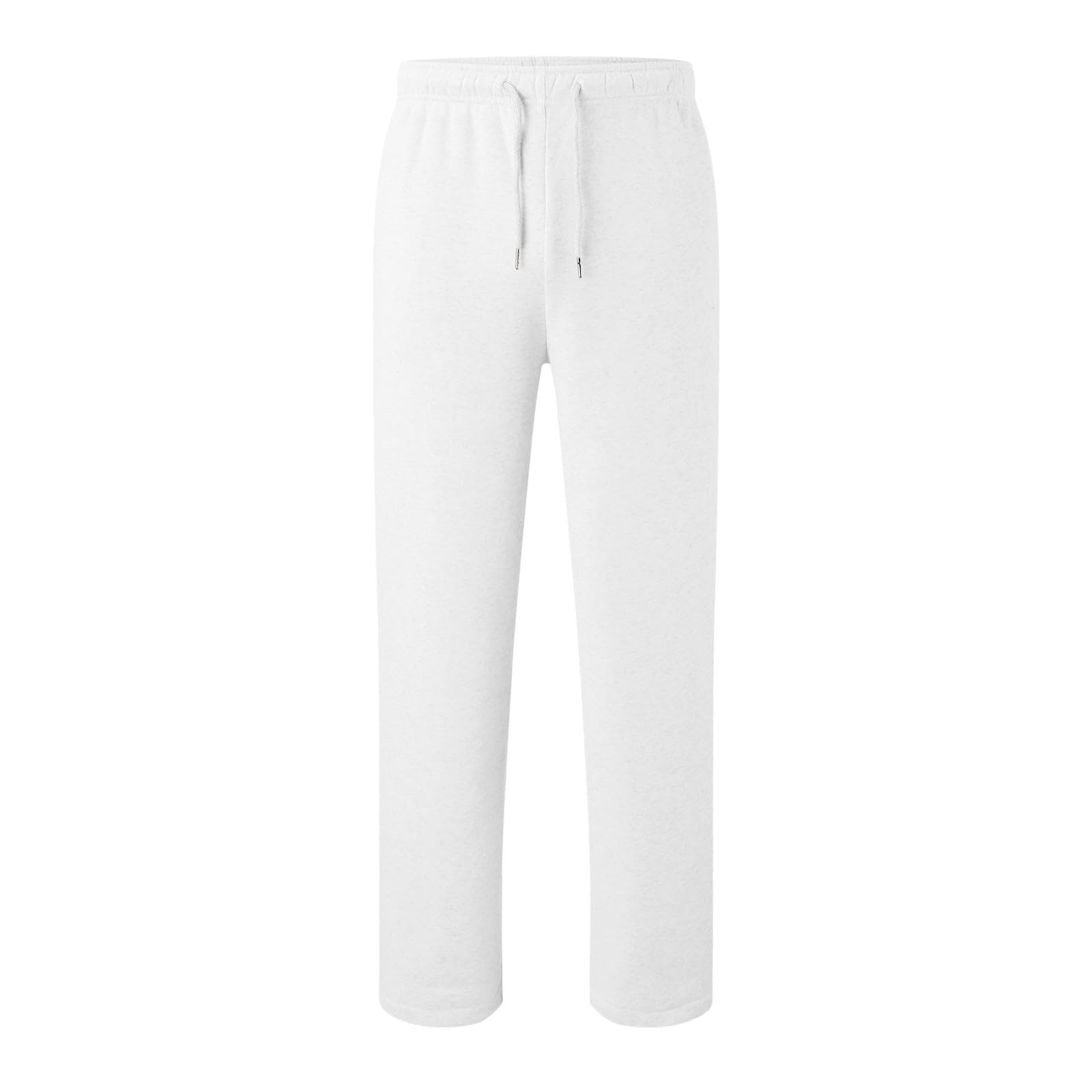 notwild Women's Cotton Trackpants Open Bottom Running Sweatpants Straight Leg Casual Trousers Joggers with Pockets-picture-13