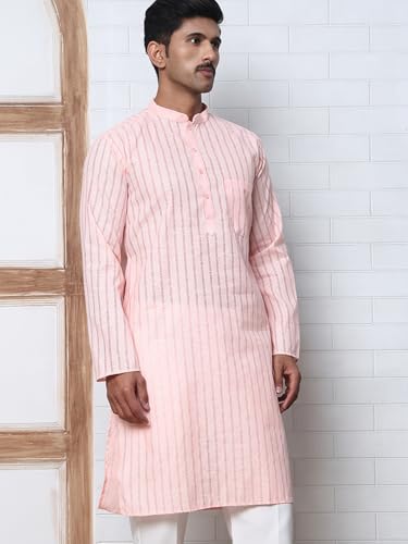 Image of Jompers Men's Cotton Striped Kurtas