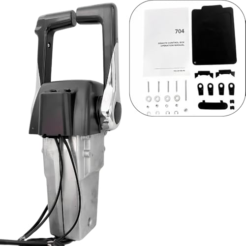 Boatcon 704 Dual Binnacle Remote Control Box 704-48207-221 Console Top Mount For Yamaha Outboard Engine Push To Open