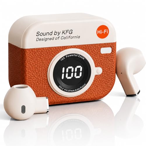 Image of Q85 Retro Gaming Earbuds with 36 Hours Playtime, Bluetooth 5.4 + ENC, 13mm HD BASS Drivers, IPX7 Sweat-Proof,Built-in Mic for Android & iOS