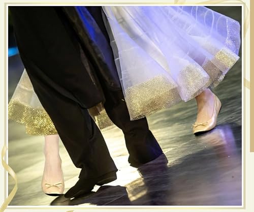 Image of Cuffbow Wedding Foldable Flats Dancing Shoes Bulk Women's Roll up Ballet Flats Wedding Party Slippers for Bridesmaids Guests