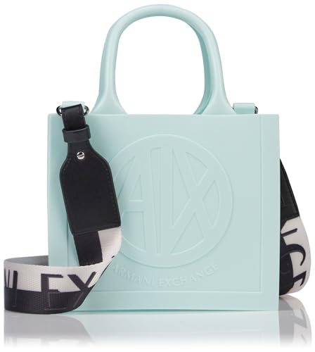Image of Armani Exchange Women's Bubble Bag, Acqua, One Size
