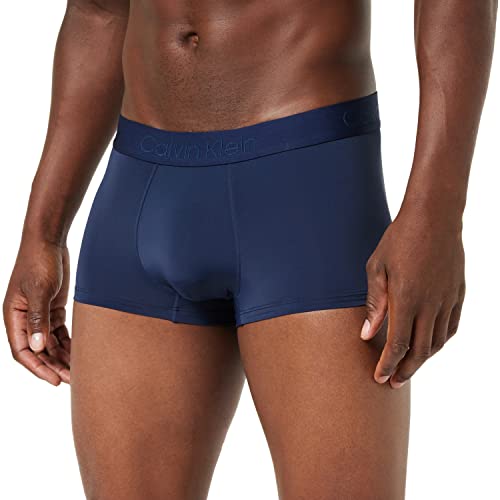Calvin Klein Boxer Homme Low Rise Trunk avec Stretch, Bleu (Blue Shadow), M