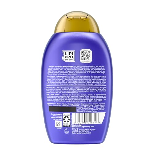 OGX Thick & Full + Biotin & Collagen Volumizing Conditioner, 13 fl oz - image 9