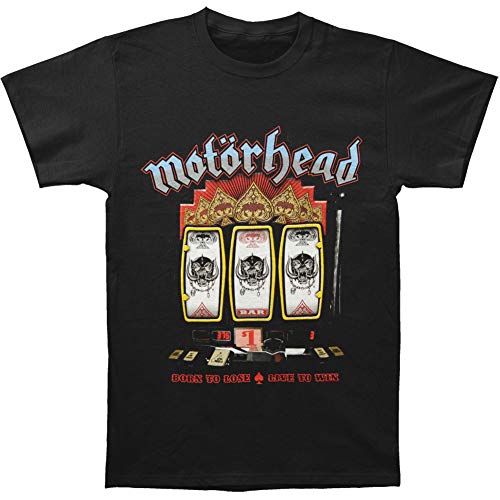 Image of Motorhead Men Slots Short Sleeve T-Shirt, White, X-Large