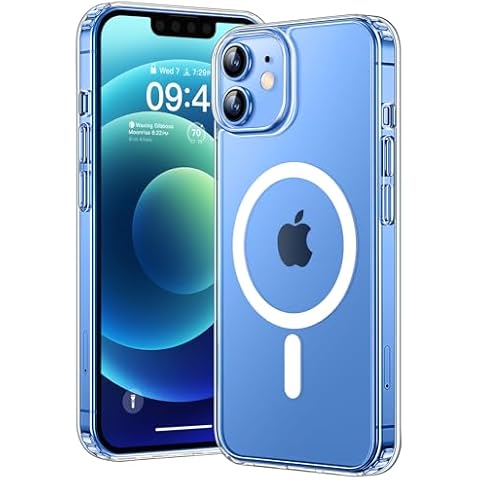 CANSHN Clear Case for iPhone 12/12 Pro Cover