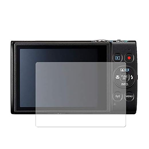 Vaxson 3-pack skärmskydd, kompatibel med Canon PowerShot ELPH 360 HS/IXUS 285 HS, TPU Guard filmskydd klistermärke [INTE härdat glasfodral]