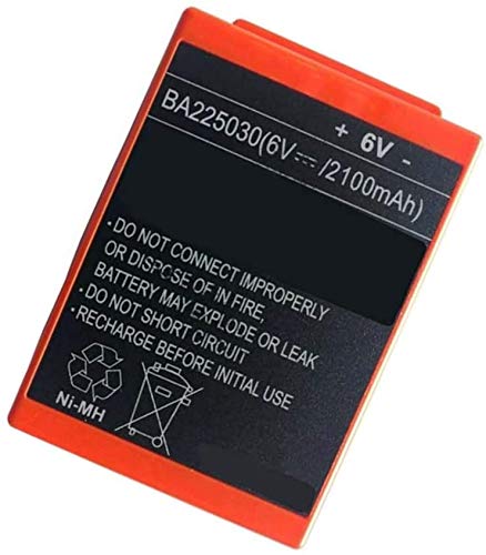 Backupower Ersatz 2100mAh 6V NI-Mh BA225030 Akku Batterie Batteria Kompatibel mit HBC Pump Truck Remote Control Battery