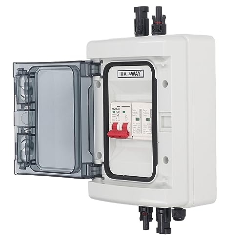 PV Kombinationsbox , transparentes Fenster , DC500 V , 32 A , IP65 , wasserdicht , korrosionsbeständig , feuerfest , UV beständig , PV Schutzschalter für Solarpanelsysteme