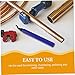 Uonlytech Deburring Tool Ergonomic Non- Handle Manual Burr Remover for Tubes Industrial Deburring for Precision Trimming and Finishing Tasks