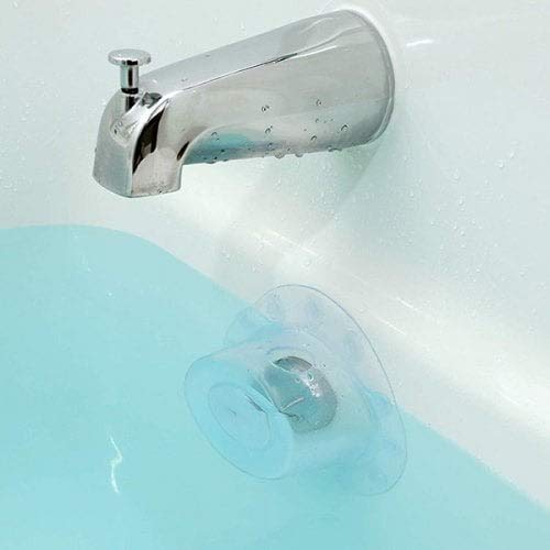Badewanne Überlauf-Drain-Stecker 2Pcs - Transparent