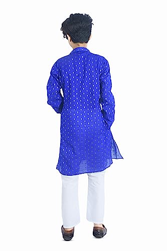 Image of Trendy and Stylish Printed Kids Kurta | Butik Designs for Fashionable Children