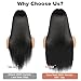 tunfine 250 Density 30 Inch 13x6.5 HD Full Lace Front Wigs Human Hair Straight Lace Front Wigs Human Hair Pre Plucked Upgraded Glueless Straight 3D Full Frontal Wigs Human Hair for Black Women