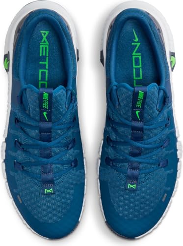 Nike Free Metcon 5 Men's Workout Shoes (DV3949-401, Court Blue/Thunder Blue/Platinum Tint) Size 134