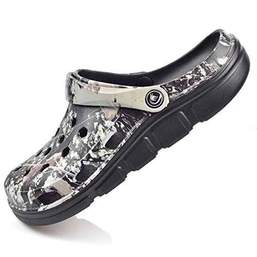 Image of PIMIO Garden Clogs for Women and Men,Slip On Work Shoes with Arch Support,Womens Mens Quick-Dry Water Shoes Casual Sandals,Comfortable Slippers