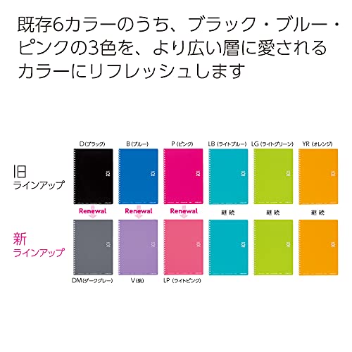 KOKUYO SOFT RING A5 MARKS orange carnet de notes reliure souple LIBRETA