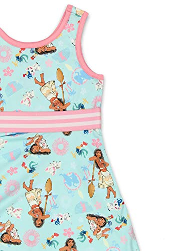 Disney Moana Toddler Girls Fit and Flare Ultra Soft Dress4