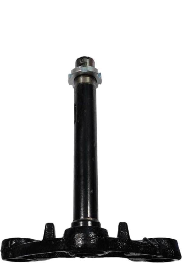 Handle Tee for Yamaha RX 100 | Triple Tree Front End Steering Fork Stem | Heavy-Duty Motorcycle Handle Tee | Durable Metal Steering Clamp Replacement Part for Yamaha RX100 Bike 1