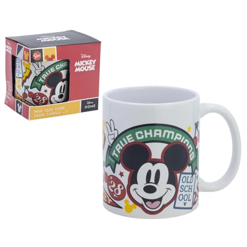 Tazza in ceramica Topolino Disney modello mug ciotola da colazione 325 ml per bambini