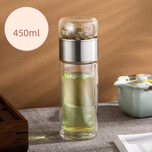 Infuseur à thé de grande capacité ZYNCUE en verre borosilicate haut de gamme - 5