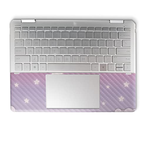 Image of MightySkins Carbon Fiber Skin Compatible with HP Spectre x360 14 inch (2022) Full Wrap Kit - Baby Moon | Protective, Durable Textured Carbon Fiber Finish | Easy to Apply | Made in The USA