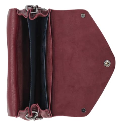 Harley-Davidson Women's Bar & Shield Leather Flap Crossbody Purse - Oxblood4