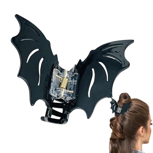 Setauoo Horquilla Para El Pelo De Murciélago | Horquillas para el Pelo de Halloween | Decoraciones Anti-deslizante para Mujeres con Temática de Horror para Sesiones de Fotos Espeluznantes, Moda