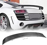 【Einfache Installation】 Die Heckspoilerlippe des Autos kann mit doppelseitigem Klebeband angebracht werden, das leicht zu entfernen ist, ohne dass Kleber zurückbleibt. Durch das Entfernen des Spoilers wird der Originallack des Fahrzeugs nicht beschädigt.