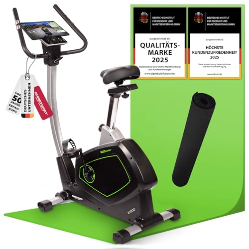 Christopeit Ergometer Heimtrainer Fahrrad Eco 1000 - Fitnessgerät mit...