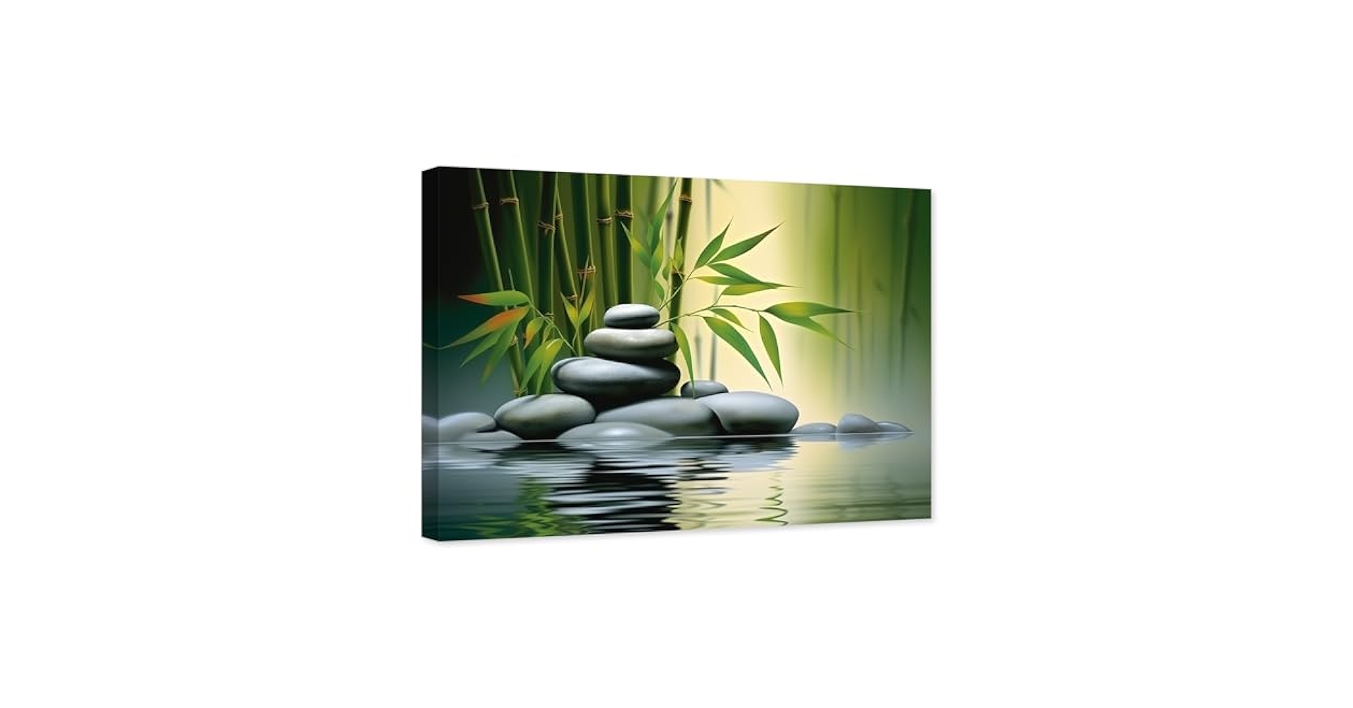 Amazon.com: ARTZGX Zen Wall Art for Bathroom Zen Stone