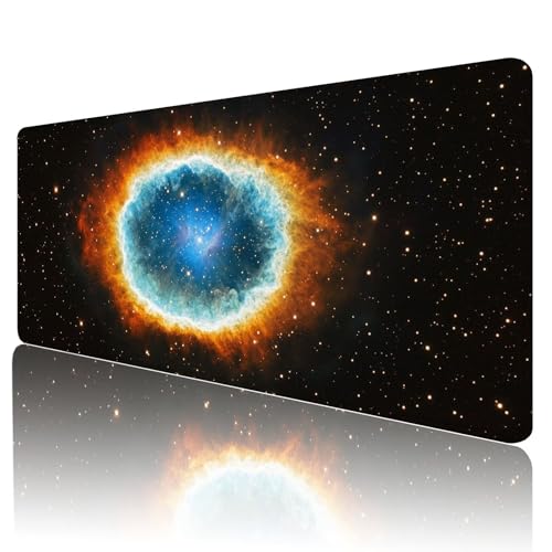 Grand tapis de souris gamer pour ordinateur tapis de bureau noir ciel étoilé XXL Z-94