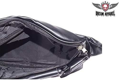 Miniatura 4 de Bolsa de herramientas magnética negra para motocicleta, ajuste universal
