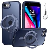 iPhoneSE MagSafe対応ケース付き 箱有り Amazon.co.jp: iPhoneSE3/SE2/SE/8/7 用 ケース Magsafe対応【360°回転