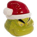 Hobby Lobby Santa Grinch Cookie Jar