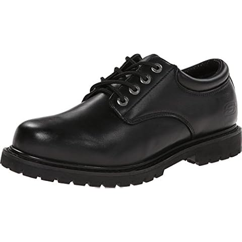 Skechers Work Cottonwood Elks - Black Shoes Cover