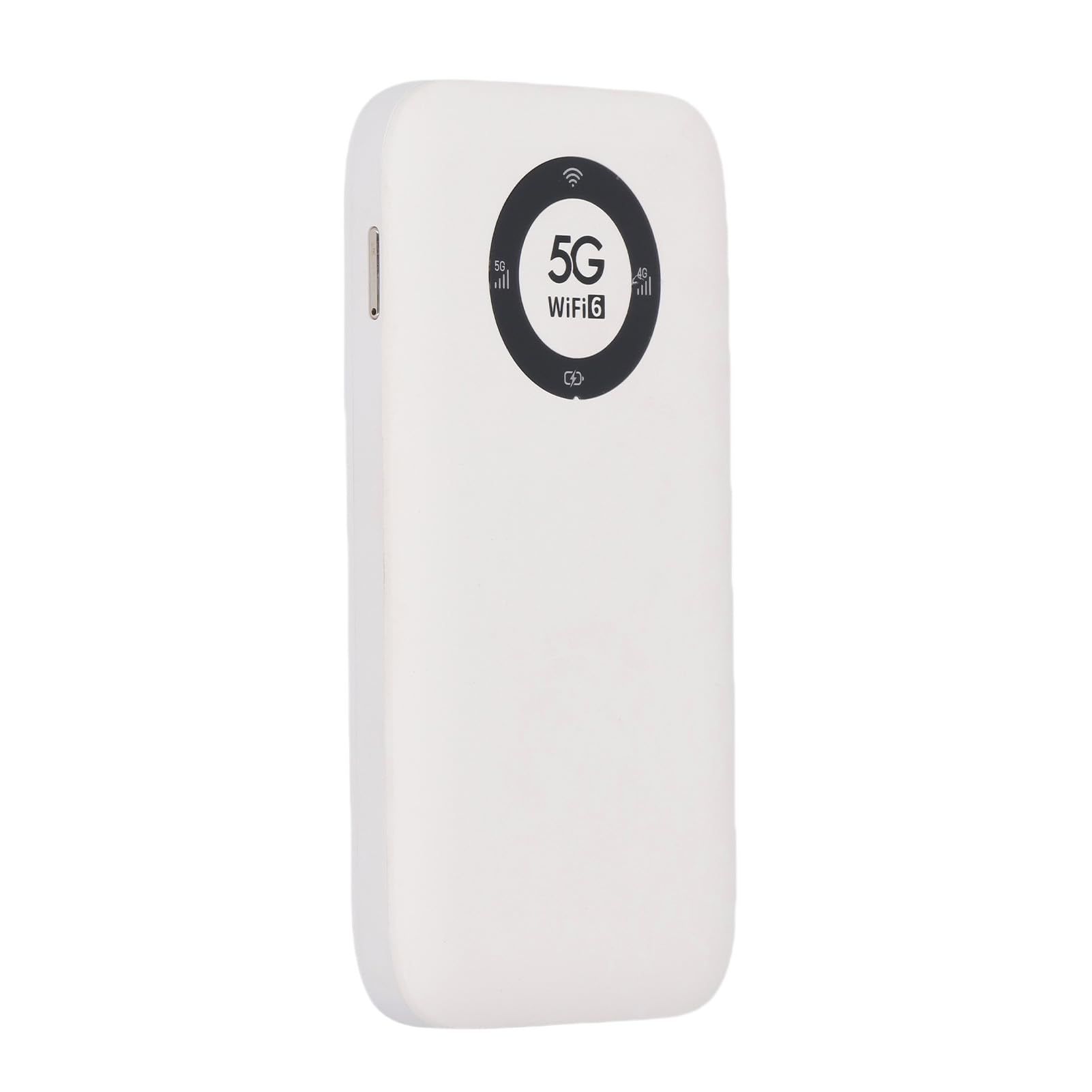 Generic Hotspot Mobile 5G Connessione Wireless Dual Band Batteria da 7100 MAh Slot per Scheda SIM Dispositivo WiFi Portatile per Console di Gioco in Viaggio (WHITE)