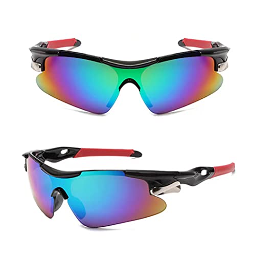 3 Pairs of Sports sunglasses Cycling Sunglasses for Men Women Youth Baseball Cycling Fishing motorcycle Running golf, UV Protection.4