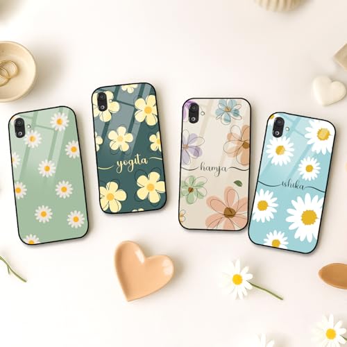Image of COLORflow Back Cover Compatible with Samsung F14 5G | Daisy Bloom Customized | Shockproof TPU Bumper with Camera Protection Back Cover Compatible with Samsung Galaxy F14 5G