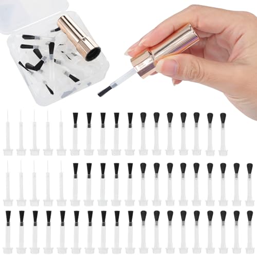 SILPECWEE �g���̂ăf�B�b�v�����p�u���V 55�{���� - 10���C�i�[ | 20���E���h | 25 �t���b�g�w�b�h �~�j�}�j�L���A �����p�u���V �f�B�b�s���O�p�E�_�[ �t�� �����p �㎿�ŏ_�炩���т̃l�C���u���V