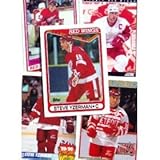 Steve Yzerman 25-card set with 2-piece acrylic case
