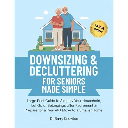 Downsizing & Decluttering for Seniors Made Simple Audiobook By Barry Knowles cover art