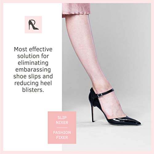 Straplets Detachable Shoe Straps | Versatile & Stylish Straps To Prevent Slipping & Expand Your Wardrobe | Your Shoe Collection\'s New Best Friend | Mary-Jane, Black (L: US W 9-11) - Thumbnail 2