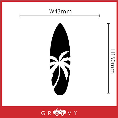 Amazon.co.jp: サーフボード ハワイ ステッカー サーフィン 海 ヤシの