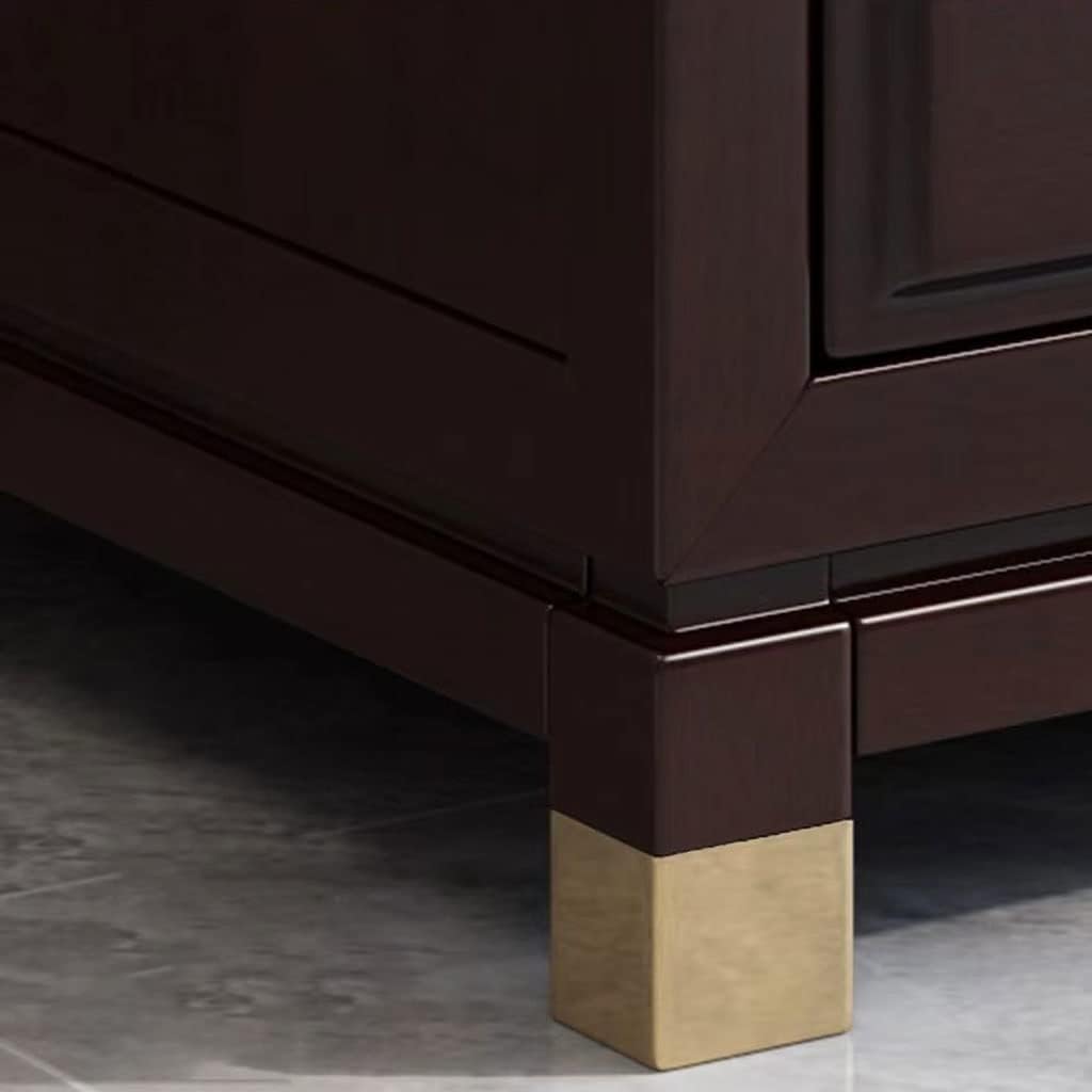 Nightstand Bedside Cabinet Rack Storage Cabinet Living Room Bedroom Bedside Storage Drawer New Chinese Wood Cabinet Bedside End Table