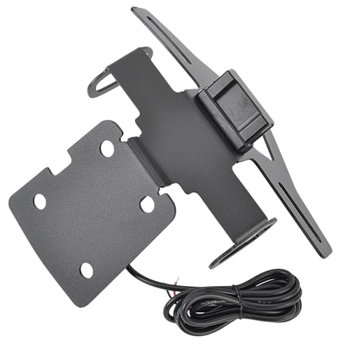 Support plaque d'immatriculation Z900 2025 inclinable avec éclairage LED intégré - 4
