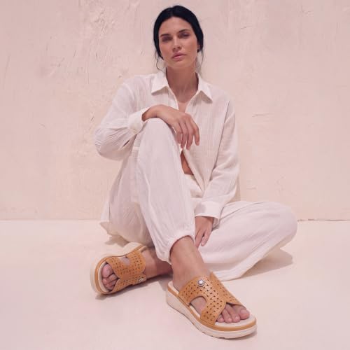 Image of YOHO SDL 111 Slides for Women | Orthopedic & Soft Sandal for Ladies | Fancy Slippers /Chappal For Girls | Stylish Heeled Wedhes for Everyday Wear