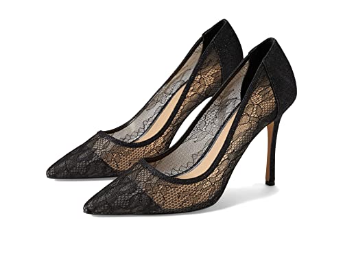 Jewel Badgley Mischka Gia Lace Pump Black #TOP3
