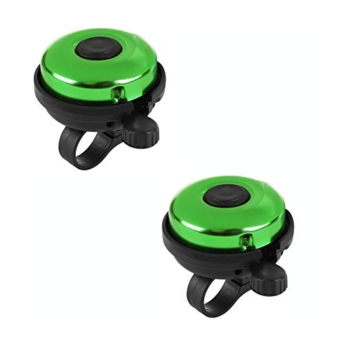 Classic Bike Bell, Aluminum Bicycle Bell, Loud Black-Right Hand Use-1 pack - Picture 34 of 253